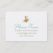 フルーア名刺 名刺 (裏面)