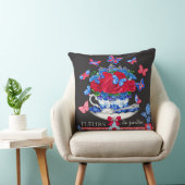 フルーア磁器カップと花装飾用クッション クッション (椅子)