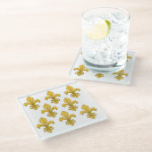 フルーア ガラスコースター (アングル)