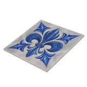 フルーア – デリスブルーマーブルアンドパール タイル (側面)