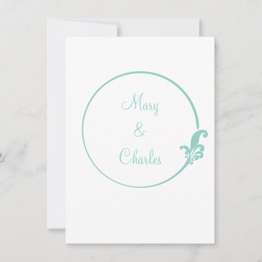 フルーア·デ·リス·サークル 招待状 (正面)