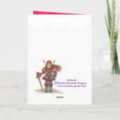 フルーアdeパリのバレンタインカード シーズンカード (裏面)