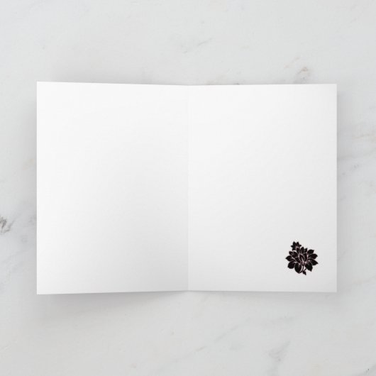 フルーアdeパリエッフェル塔|のピンクは感謝していしています サンキューカード (内部)