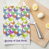 フルースプハンドタオル キッチンタオル (四つ折り)