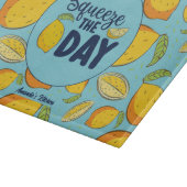 フルーツおもしろいスクイーズ日ヴィンテージレモンパターン カッティングボード (角)