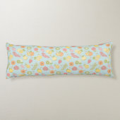 フルーツおよび果実が付いているパターン ボディピロー (裏面)