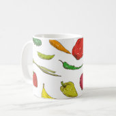 フルーツおよび野菜のコーヒー・マグ コーヒーマグカップ (正面左)