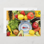 フルーツおよび食糧郵便はがき23 ポストカード (正面/裏面)