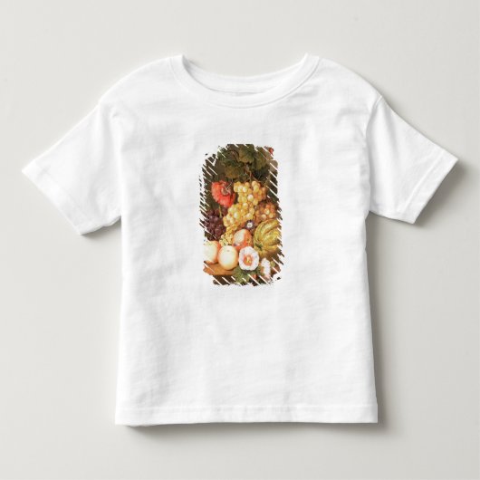 フルーツが付いている静物画 トドラーTシャツ (正面)