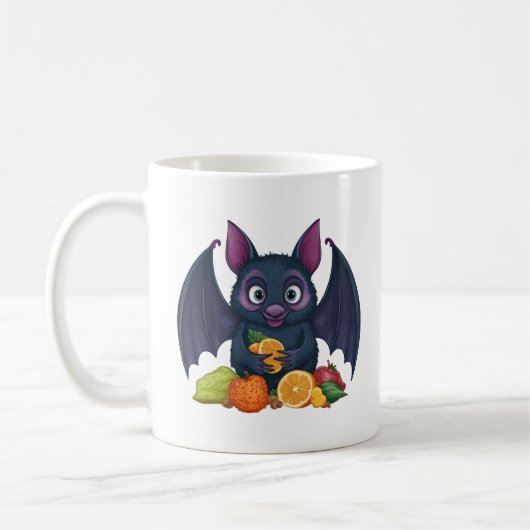 フルーツこうもり コーヒーマグカップ (左)