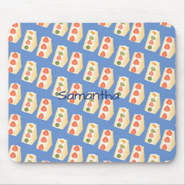 フルーツとクリームデザートサンドイッチ マウスパッド