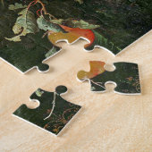 フルーツと牡蠣を使った今も生きるアブラハム・ミグノン ジグソーパズル (側面)