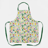 フルーツと野菜おもしろいユニークヘルシーシェフ エプロン (正面)