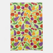 フルーツと野菜キッチンタオル キッチンタオル (縦)