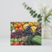 フルーツと食べ物はがき26 ポストカード (スタンド正面)