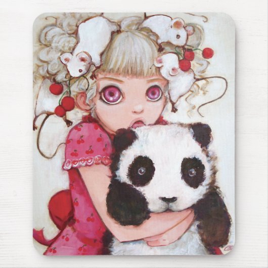 フルーツのけばのマウスパッド マウスパッド (正面)