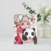 フルーツのけばの郵便はがき ポストカード (スタンド正面)