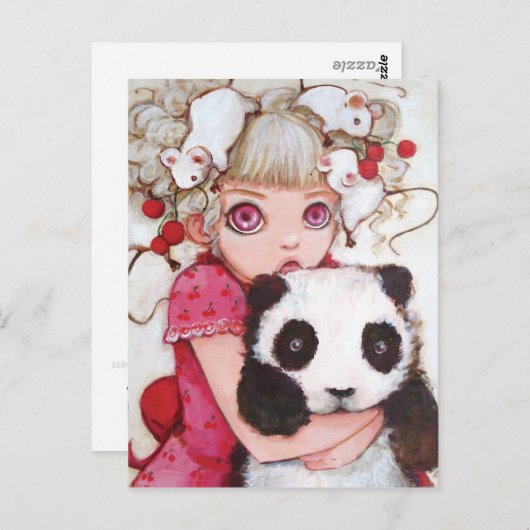 フルーツのけばの郵便はがき ポストカード (正面/裏面)