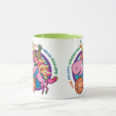 フルーツのようなユニコーンのコーヒー・マグ マグカップ (中央)