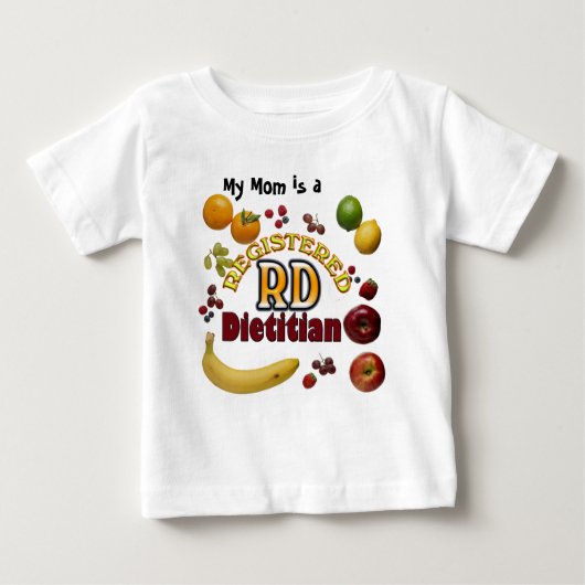 フルーツのようなRD -登録されていた栄養士 ベビーTシャツ (正面)