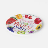 フルーツのようなTwo-ttiのfruttiの誕生日の紙皿Tutti ペーパープレート (アングル)
