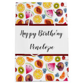 フルーツのよう ミディアムペーパーバッグ (正面)