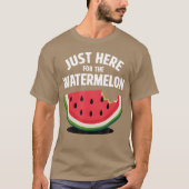 フルーツのスイカ - スタイル Tシャツ (正面)