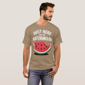 フルーツのスイカ - スタイル Tシャツ (正面フル)