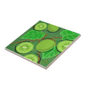 フルーツのタイル:  キーウィ タイル (側面)