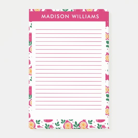 フルーツのノート ポストイット (正面)