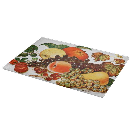 フルーツの収穫の大きいガラスまな板 カッティングボード (角)