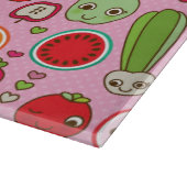 フルーツの台所イラストレーションパターン カッティングボード (角)