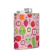 フルーツの台所イラストレーションパターン フラスク (右)