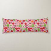 フルーツの台所イラストレーションパターン ボディピロー (裏面)