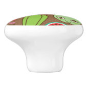 フルーツの台所パターン セラミックノブ (側面)