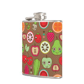 フルーツの台所パターン フラスク (左)
