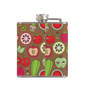 フルーツの台所パターン フラスク (裏面)