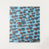 フルーツの味：「새콤달콤」(sae-com dal-com) タペストリー (正面)