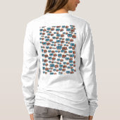 フルーツの味:「새콤달콤」(sae-com dal-com) tシャツ (裏面)