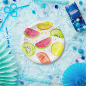 フルーツの子供のパーティーの誕生日の紙皿 ペーパープレート (パーティー)