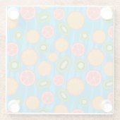 フルーツの気分 ガラスコースター (裏面)