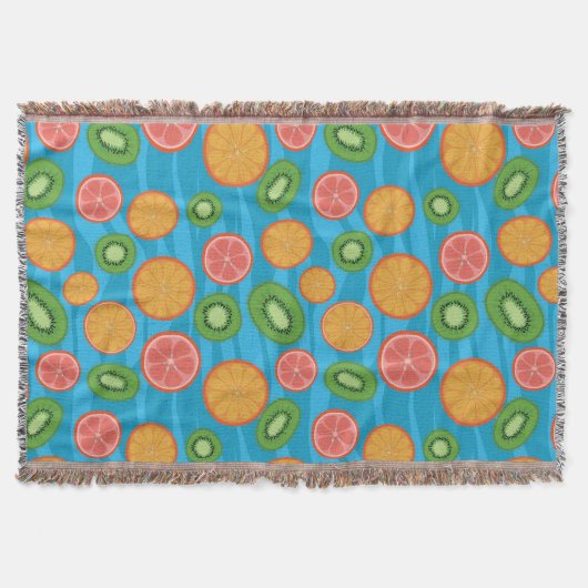 フルーツの気分 スローブランケット (正面)
