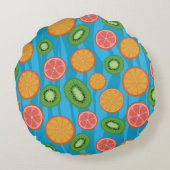 フルーツの気分 ラウンドクッション (裏面)