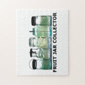 フルーツの瓶のコレクターのヴィンテージの石大工の缶詰になる瓶 ジグソーパズル (縦)