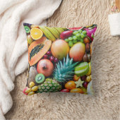 フルーツの美味しい表示 クッション (ブランケット)