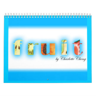 フルーツの芸術 カレンダー