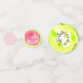 フルーツの誕生日の紙吹雪の子供の誕生日のフルーツの装飾 コンフェッティ (正面)