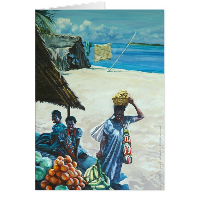 フルーツの販売人 (正面)