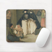 フルーツの販売人 マウスパッド (マウス)