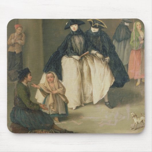 フルーツの販売人 マウスパッド (正面)